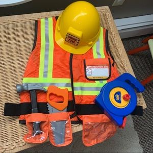 Melissa & Doug construction outfit